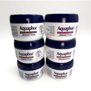 6 Pack Lot Aquaphor Healing Ointment‎ Advanced Therapy Skin Protect 3.5 Oz / 99g